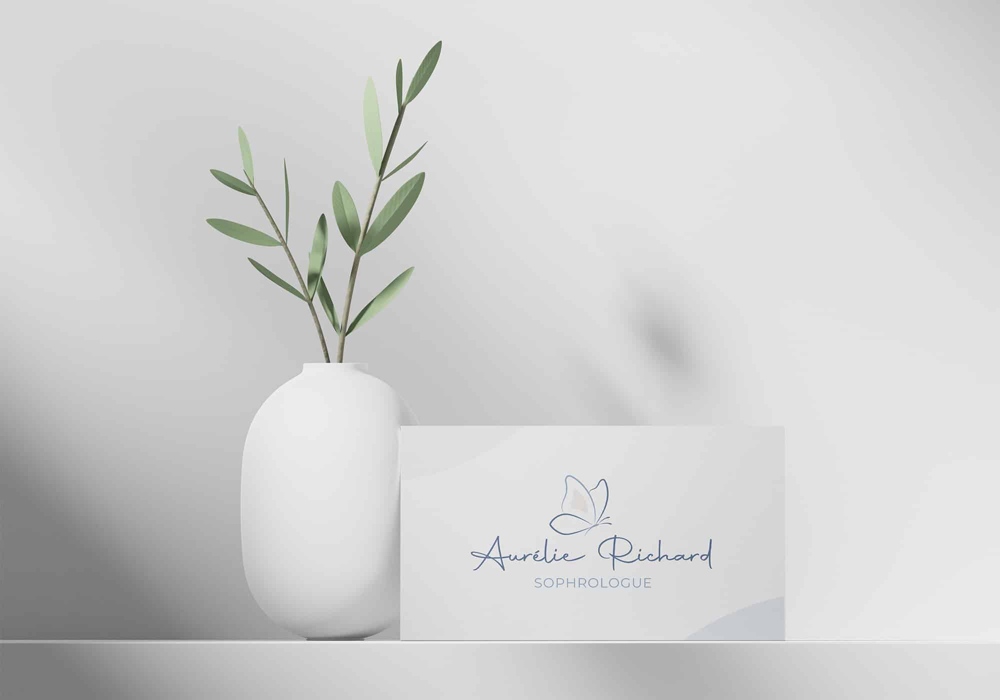 les-creations-de-cha-aurelie-richard-sophrologue les-creations-de-cha-tresors-dici-carte-visite